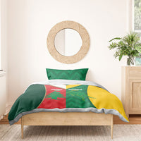Rugby Australia and Lebanon Bedding Set Aussie Kangaroos Cedars Together