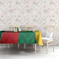 Rugby Australia and Lebanon Tablecloth Aussie Kangaroos Cedars Together