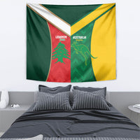 Rugby Australia and Lebanon Tapestry Aussie Kangaroos Cedars Together