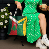 Rugby Australia and Lebanon Tote Bag Aussie Kangaroos Cedars Together