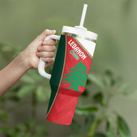 Rugby Australia and Lebanon Tumbler With Handle Aussie Kangaroos Cedars Together