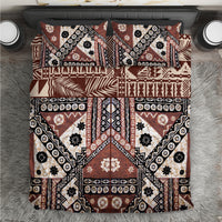Bula Fiji Bedding Set Unique Masi Tapa Pattern - Wonder Print Shop