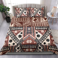 Bula Fiji Bedding Set Unique Masi Tapa Pattern - Wonder Print Shop