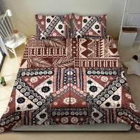 Bula Fiji Bedding Set Unique Masi Tapa Pattern - Wonder Print Shop