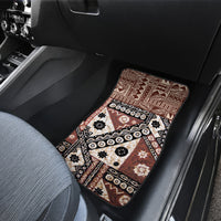 Bula Fiji Car Mats Unique Masi Tapa Pattern - Wonder Print Shop