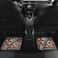 Bula Fiji Car Mats Unique Masi Tapa Pattern - Wonder Print Shop