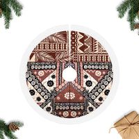 Bula Fiji Tree Skirt Unique Masi Tapa Pattern - Wonder Print Shop