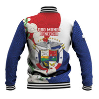 Panama Independence Day Baseball Jacket Harpy Eagle With Mola Pattern - Flag Style - Wonder Print Shop