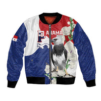 Panama Independence Day Bomber Jacket Harpy Eagle With Mola Pattern - Flag Style - Wonder Print Shop