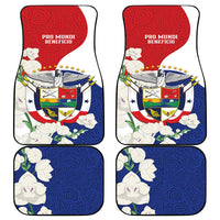 Panama Independence Day Car Mats Harpy Eagle With Mola Pattern - Flag Style - Wonder Print Shop