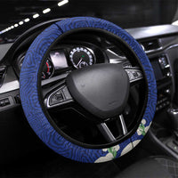 Panama Independence Day Steering Wheel Cover Harpy Eagle With Mola Pattern - Flag Style - Wonder Print Shop