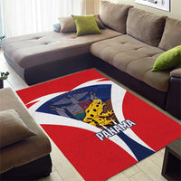 Panama Golden Frog Area Rug Coat Of Arms - Sporty Style - Wonder Print Shop