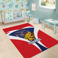 Panama Golden Frog Area Rug Coat Of Arms - Sporty Style - Wonder Print Shop