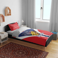 Panama Golden Frog Bedding Set Coat Of Arms - Sporty Style - Wonder Print Shop