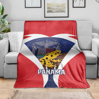 Panama Golden Frog Blanket Coat Of Arms - Sporty Style