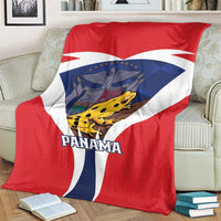 Panama Golden Frog Blanket Coat Of Arms - Sporty Style