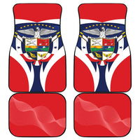 Panama Golden Frog Car Mats Coat Of Arms - Sporty Style - Wonder Print Shop