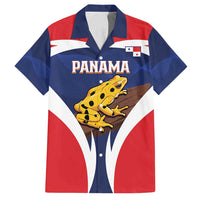 Panama Golden Frog Family Matching Summer Maxi Dress and Hawaiian Shirt Coat Of Arms - Sporty Style - Wonder Print Shop