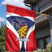 Panama Golden Frog Garden Flag Coat Of Arms - Sporty Style - Wonder Print Shop