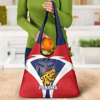Panama Golden Frog Grocery Bag Coat Of Arms - Sporty Style
