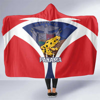 Panama Golden Frog Hooded Blanket Coat Of Arms - Sporty Style