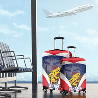 Panama Golden Frog Luggage Cover Coat Of Arms - Sporty Style - Wonder Print Shop