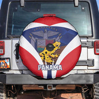 Panama Golden Frog Spare Tire Cover Coat Of Arms - Sporty Style - Wonder Print Shop