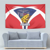 Panama Golden Frog Tapestry Coat Of Arms - Sporty Style - Wonder Print Shop