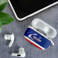 Cape Verde Football AirPods Case Come On Tubaroes Azuis Shark - Wonder Print Shop
