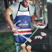 Cape Verde Football Apron Come On Tubaroes Azuis Shark - Wonder Print Shop
