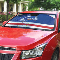 Cape Verde Football Auto Sun Shade Come On Tubaroes Azuis Shark - Wonder Print Shop