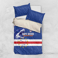Cape Verde Football Bedding Set Come On Tubaroes Azuis Shark - Wonder Print Shop
