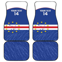 Cape Verde Football Custom Car Mats Come On Tubaroes Azuis Shark - Wonder Print Shop