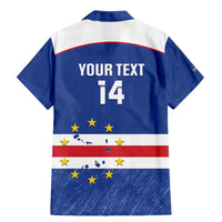 Cape Verde Football Custom Family Matching Mermaid Dress and Hawaiian Shirt Come On Tubaroes Azuis Shark - Wonder Print Shop