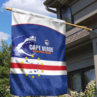 Cape Verde Football Garden Flag Come On Tubaroes Azuis Shark - Wonder Print Shop