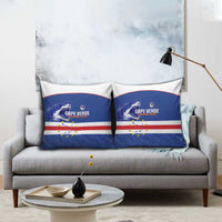 Cape Verde Football Pillow Cover Come On Tubaroes Azuis Shark - Wonder Print Shop