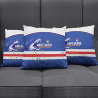 Cape Verde Football Pillow Cover Come On Tubaroes Azuis Shark - Wonder Print Shop