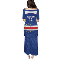 Cape Verde Football Custom Puletasi Come On Tubaroes Azuis Shark - Wonder Print Shop
