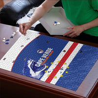 Cape Verde Football Puzzle Come On Tubaroes Azuis Shark - Wonder Print Shop