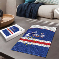 Cape Verde Football Puzzle Come On Tubaroes Azuis Shark - Wonder Print Shop