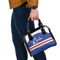 Cape Verde Football Shoulder Handbag Come On Tubaroes Azuis Shark - Wonder Print Shop