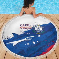 Cape Verde Football Beach Blanket Tubaroes Azuis Glory World Cup - Wonder Print Shop