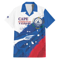 Cape Verde Football Custom Family Matching Mermaid Dress and Hawaiian Shirt Tubaroes Azuis Glory World Cup - Wonder Print Shop