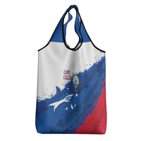 Cape Verde Football Grocery Bag Tubaroes Azuis Glory World Cup - Wonder Print Shop