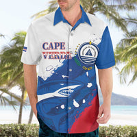 Cape Verde Football Custom Hawaiian Shirt Tubaroes Azuis Glory World Cup - Wonder Print Shop