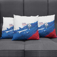 Cape Verde Football Pillow Cover Tubaroes Azuis Glory World Cup - Wonder Print Shop