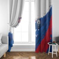 Cape Verde Football Window Curtain Tubaroes Azuis Glory World Cup - Wonder Print Shop