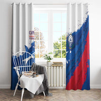 Cape Verde Football Window Curtain Tubaroes Azuis Glory World Cup - Wonder Print Shop
