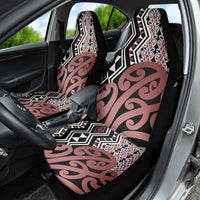 New Zealand Car Seat Cover Aotearoa Kowhaiwhai Mix Taniko Art - Wonder Print Shop