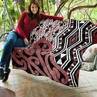 New Zealand Quilt Aotearoa Kowhaiwhai Mix Taniko Art - Wonder Print Shop